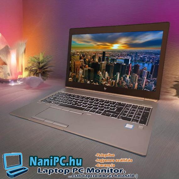 Érintőképernyős Z-faktor hajtómű HP ZBook 15 G5 i7-8850H/32DDR4/240SSD