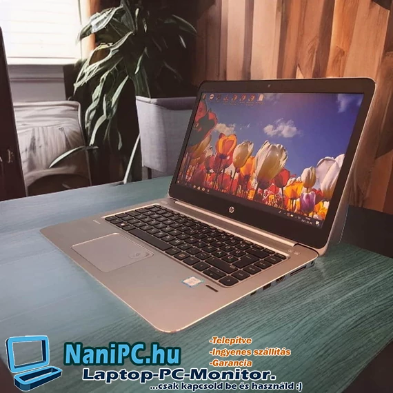 Karcsú és erős HP EliteBook Folio 1040 G2 i7-5600u/8GB/256SSD/14
