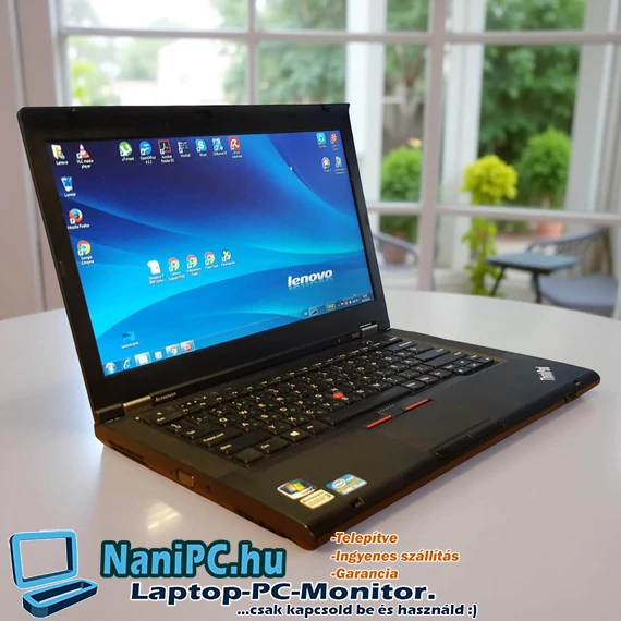 Lenovo ThinkPad T430 üzleti laptop 14 colos kijelzővel és 180GB SSD meghajtóval