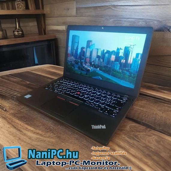 Lenovo x260 i5-6300u/8GB RAM!/240SSD/HD520/FHD 12,5” A mobilitás új csúcsa garanciás ingyen házhoz