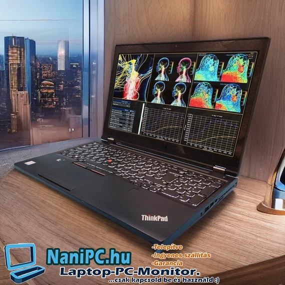 Erő veled van Lenovo ThinkPad Érintőképernyős P51 i7-7820HQ/32DDR4/512NVME/Nvidia/15,6
