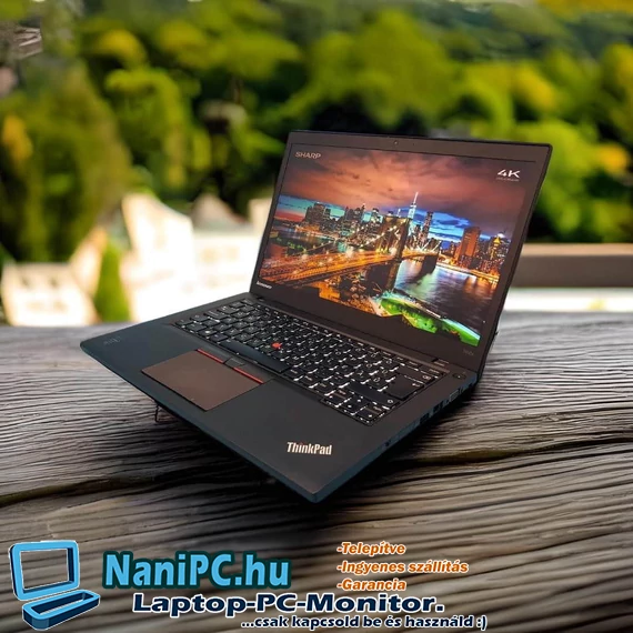 Az erő ami mindig kéznél LENOVO ThinkPad T450S I7-5600u/8GB/256SSD/FHD/14