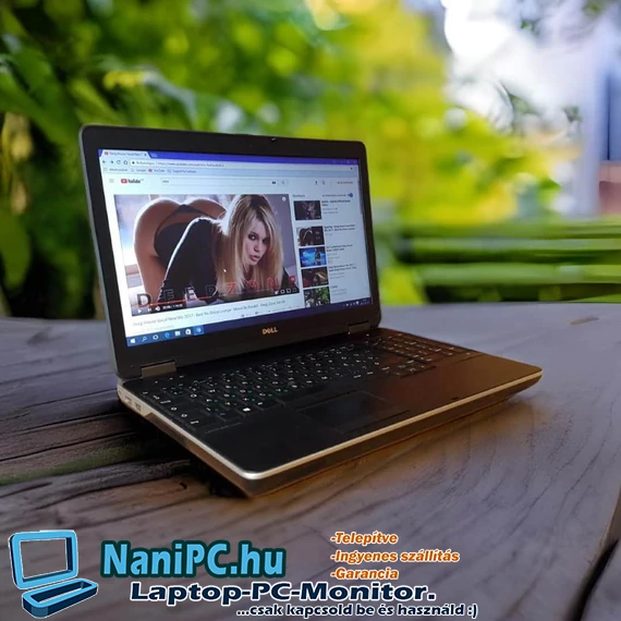 Strapabíró Dell E6540 i5-4200M/8GB/240SSD/15,6  Laptop