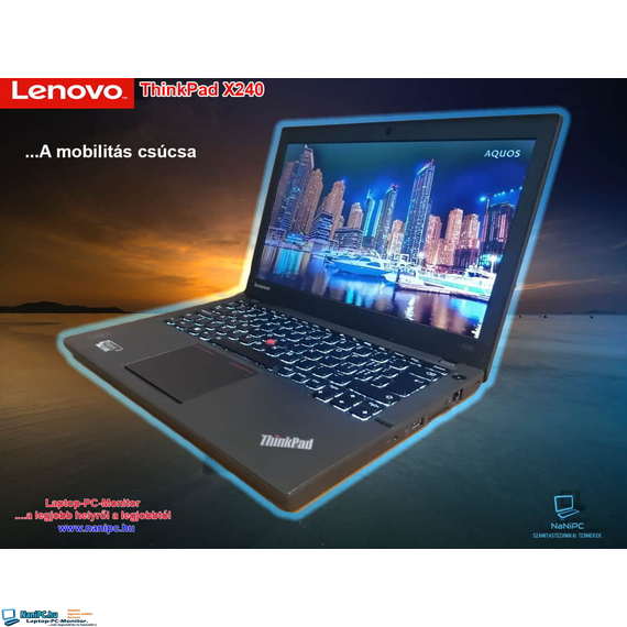 Lenovo X240 Touch i5/8GB/240SSD/12,5
