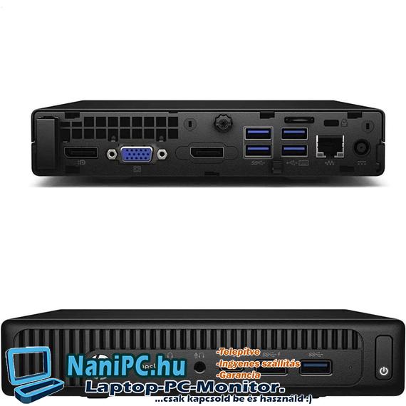 Energiatakarékos Kis méretben nagy erő Mini PC HP EliteDesk 600 G2 G4400T/8/128SSD