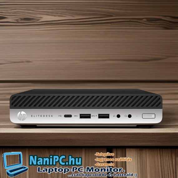 Energiatakarékos Kis méretben nagy erő Mini PC HP EliteDesk 600 G3 i5-6500/16/256SSD