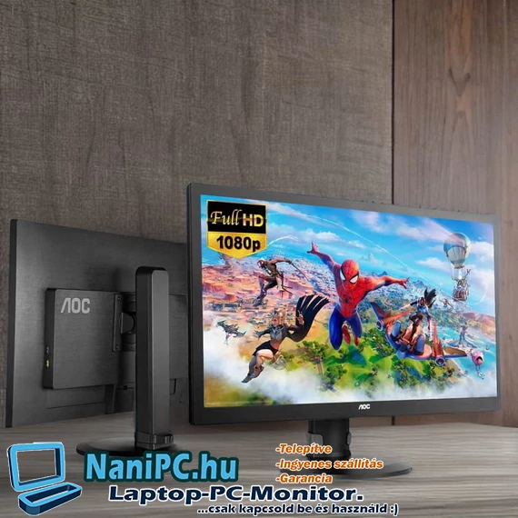 Kiváló Képminőség játékhoz és munkához AOC E2770Pqu Game Monitor 27