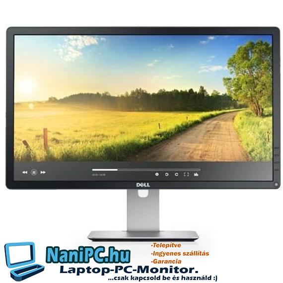 DELL P2414H Tökéletes megjelenítés DVI/VGA/DP/USB/24" Monitor