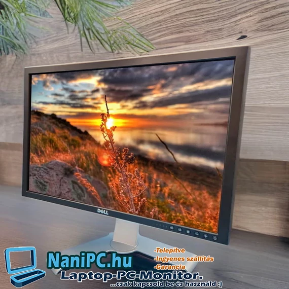 Képminőség és a csatlakozások királya Dell 2407WFP  DVI/VGA/RGB/USB /S-Videó/FHD/24 monitor
