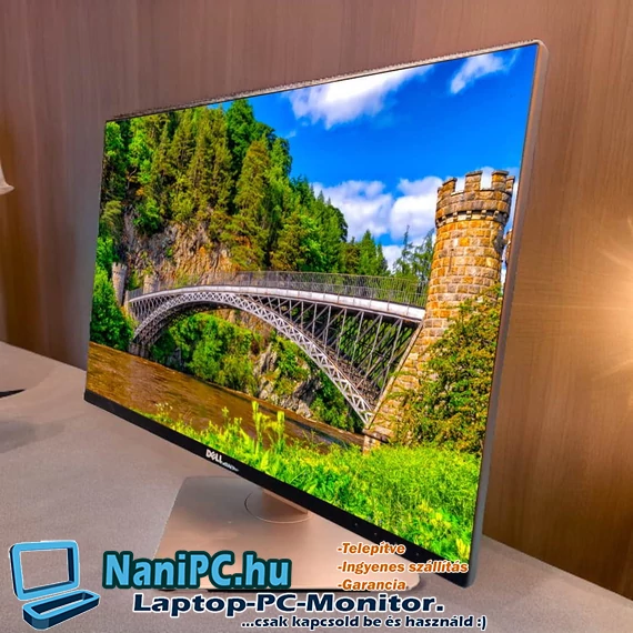 Páratlanul tiszta kép Dell UltraSharp U2415 Keretnélküli monitor HDMIx2/DPx2/MiniDP/USBx5 24