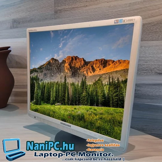 ✅AKCIÓ! Egyszerűen Nagyszerű Samsung SyncMaster 943 DVI-D/VGA/Hangszóró LCD 19
