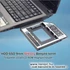 Kép 2/2 - ODD helyére beépítő keret Laptopba (Keskeny 9,5mm)