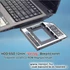 Kép 2/2 - ODD helyére beépítő keret Laptopba (Vastag 12,7mm)