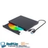 Kép 2/4 - Külső USB/USC-C DVD-Író Gembird Fekete USB-C (DVD-USB-03)