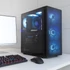 Kép 3/5 - Ultra Gaming RGB Gamer PC AMD RYZEN 7 5700G/32GB/1TB NVME SSD/RX7600 8GB/TORONYHŰTŐ