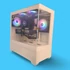 Kép 10/23 - Supreme Gamer PC bal oldali nézet Edzet üveglapok