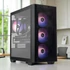 Kép 1/4 - A21 RGB Gamer PC i7-14700F processzorral és RTX 5060 Ti grafikus kártyával, RGB ventilátoros MESH házzal