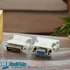 Kép 1/6 - DVI-I to VGA/D-Sub PC Átalakító adapter Fehér