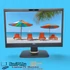 Kép 2/11 - Prémium  Monitor DELL P2418HZ HDMI/DP/USB/FHD/Hangszóró/Kamera/24"